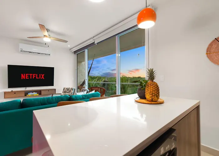 3 Bedroom Jungle Vibes In Access Rooftop Pools Сasa de vacaciones *