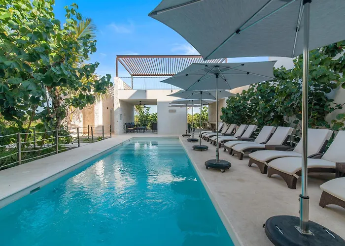 3 Bedroom Jungle Vibes In Access Rooftop Pools * Akumal